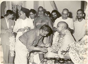 Bhau (GSRohera) with Swamiji
